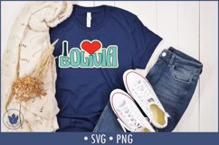 I love Bolivia Cut File Product Image 2