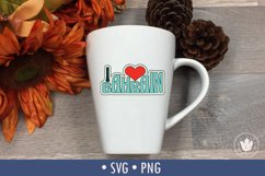 I love Bahrain Cut File Product Image 2