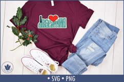 I love Argentina Cut File Product Image 2