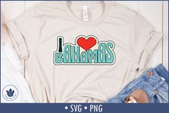 I love Bahamas Cut File Product Image 1