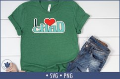 I love Chad Cut File Product Image 1
