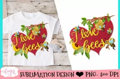 cute bees design for kids' t-shirt