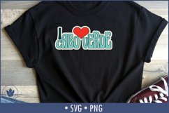 I love Cabo Verde Cut File Product Image 1