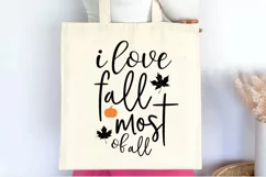 I love fall most of all SVG, Autumn Pumpkin SVG, Autumn SVG Product Image 2