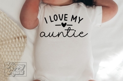 I Love My Auntie SVG PNG - Pass Me To Auntie - New Baby Product Image 2