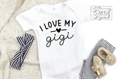 I Love My Gigi SVG PNG - Pass Me To Gigi - Promoted To Gigi Product Image 2