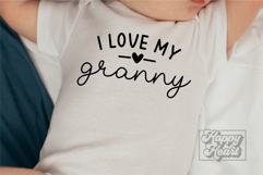 I Love My Granny SVG PNG - Pass Me To Granny - New Baby Product Image 4