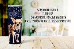 I Love My Little Girl 20oz Chihuahua Dog Tumbler Sublimation Product Image 3