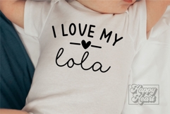 I Love My Lola SVG PNG - Pass Me To Lola - Promoted To Lola Product Image 3