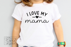 I Love My Mama SVG PNG - Pass Me To Mama - Promoted To Mama Product Image 5
