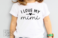 I Love My Mimi SVG PNG - Pass Me To Mimi - Promoted To Mimi Product Image 5