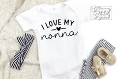 I Love My Nonna SVG PNG - Pass Me To Nonna - New Baby Product Image 1