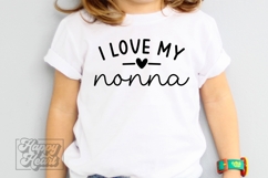 I Love My Nonna SVG PNG - Pass Me To Nonna - New Baby Product Image 5