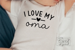 I Love My Oma SVG PNG - Pass Me To Oma - Promoted To Oma Product Image 2
