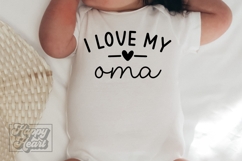 I Love My Oma SVG PNG - Pass Me To Oma - Promoted To Oma Product Image 5