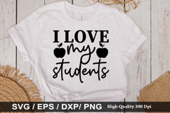 Teacher SVG Design - Teacher T-shirt Design Product Image 4