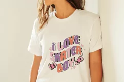 90’s I Love Skater Boy Retro PNG Sublimation Product Image 2