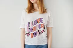 90’s I Love Skater Boy Retro PNG Sublimation Product Image 3