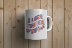 90’s I Love Skater Boy Retro PNG Sublimation Product Image 4