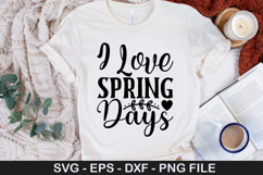 Spring Quotes SVG Bundle - Spring T-Shirt Design Product Image 13