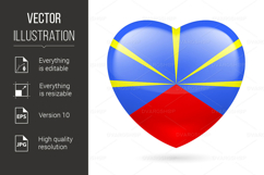 Heart Icon of Reunion Product Image 1
