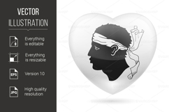 Heart Icon of Corsica Product Image 1