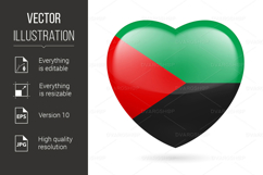 Heart Icon of Martinique Product Image 1