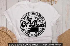 Truck Driver SVG Design - Just A Girl Who Loves Trucks Product Image 2
