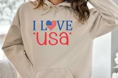 I love USA SVG ,America y'all SVG ,USA Celebration SVG Product Image 2
