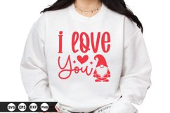 I Love You - Valentine&#039;s Day SVG Design Product Image 1