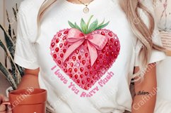 I Love You Berry Much PNG, Valentines Day png, Valentines Product Image 2