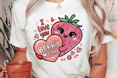 I Love You Berry Much PNG, Valentines Day png, Valentines Product Image 2