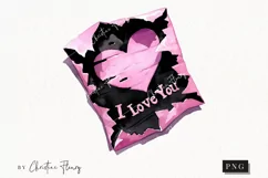 Kawaii Pink Love Letter | Girly PNG Product Image 1