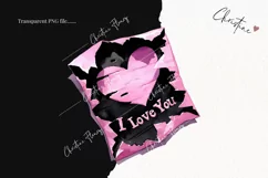 Kawaii Pink Love Letter | Girly PNG Product Image 2