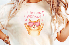 I Love You Very Much Clipart PNG Product Image 3