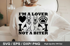 Dog Bandana SVG Design - i m not single i have a dog Product Image 3
