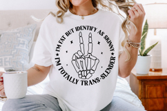 I&#039;m Fat but Identify as Skinny SVG Design Product Image 2