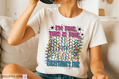 I’m Fine. This Is Fine Humor for Stress, Coffee, and Chaos Product Image 1