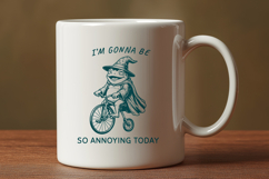 Funny Frog Wizard SVG for Sarcastic Shirts - Relatable Frog Product Image 3