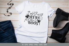 I'm Just Here for the Boos SVG Product Image 1