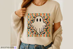 I'm Just Here for the Boos Halloween SVG PNG T-shirt Design Product Image 3