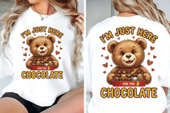 I'm Just Here For The Chocolate PNG Product Image 2