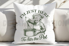 I'm Just Here To Stir The Pot SVG Product Image 5