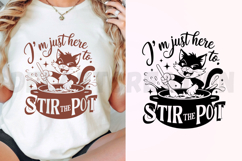 I'm Just Here To Stir The Pot SVG Product Image 3