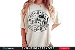 I&#039;m Just In It For SVG, Snarky Skulls SVG Design Product Image 1