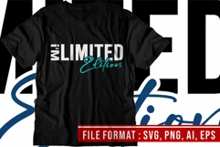 Gym T shirt Designs Svg, I'm Limited Editon, Funny Shirt Product Image 3