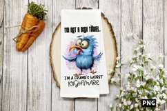 I&#039;m not a dish towel, I&#039;m a crumb&#039;s worst nightmare PNG Product Image 1