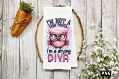 I&#039;m not a dish towel, I&#039;m a drying diva PNG Product Image 1