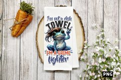 I&#039;m not a dish towel, I&#039;m a grime fighter PNG Product Image 1
