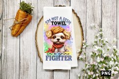 I&#039;m not a dish towel, I&#039;m a grime fighter PNG Product Image 1